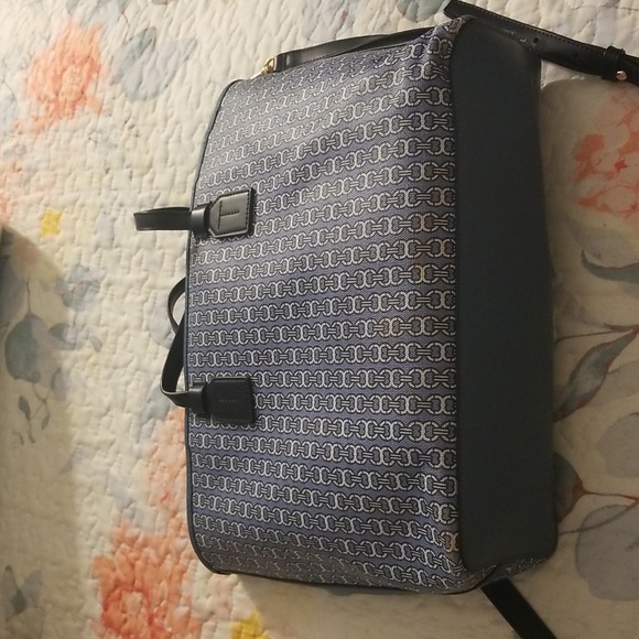 Tory burch Blue Gemini link tote Canvas - Picture 4 of 13